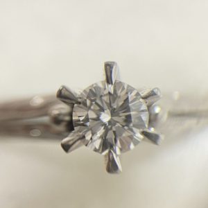 Pt850 リング ダイヤモンド0.25ct