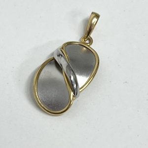 Pt900ベースK18ネックレストップ