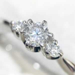 ダイヤモンド 0.35ct Pt900 リング プラチナ