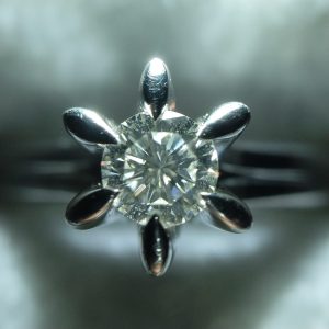 Pt900 ダイヤモンド 0.24ct リング