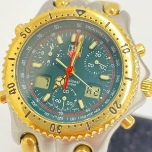 TAG Heuer プロフェッショナル セルシリーズ CG1124 BB0424 グリーン文字盤