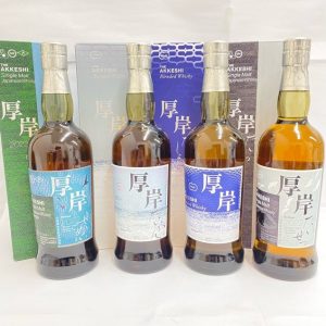 厚岸ウイスキー 4本まとめ 大暑 大寒 大雪 清明