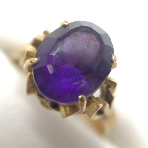 K18 アメジスト ゴールド リング