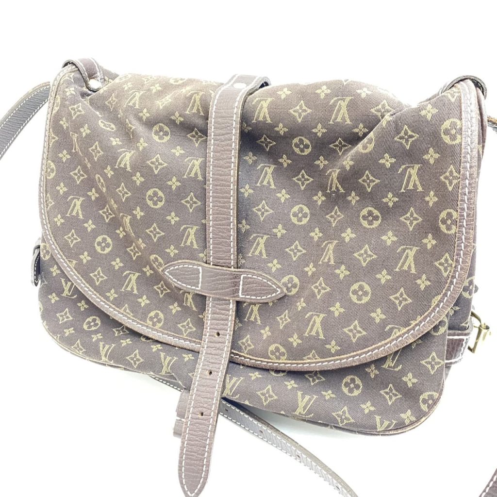 レディース (難あり)LOUIS VUITTON ソミュール30ショルダーバッグ