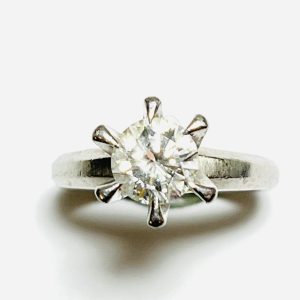 Pt900 ダイヤモンド リング 指輪