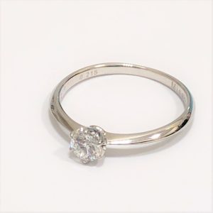 Pt900 プラチナ900 ダイヤモンド リング