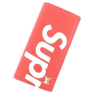 Louis Vuitton Supreme エピ ポルトフォイユ・ブラザ