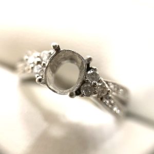 Pt900 プラチナ900 ダイヤモンドリング