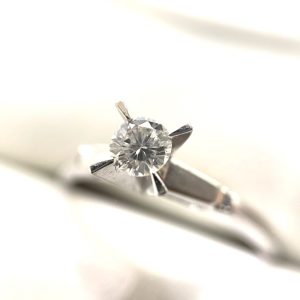 Pt900 ダイヤモンド リング