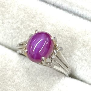 Pt850 プラチナ850 ピンクサファイア リング