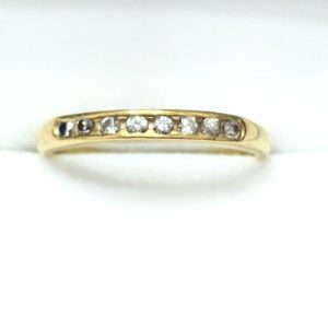 K18(18金) 石付き リング アクセサリー