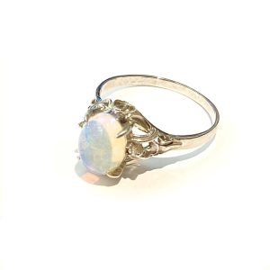 Pt900 ウォーターオパール リング