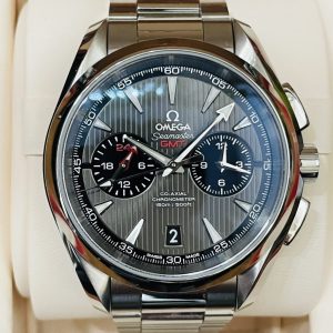 OMEGA オメガ シーマスター アクアテラ クロノグラフ GMT