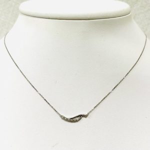 K10 メレダイヤ0.5ct付きネックレス