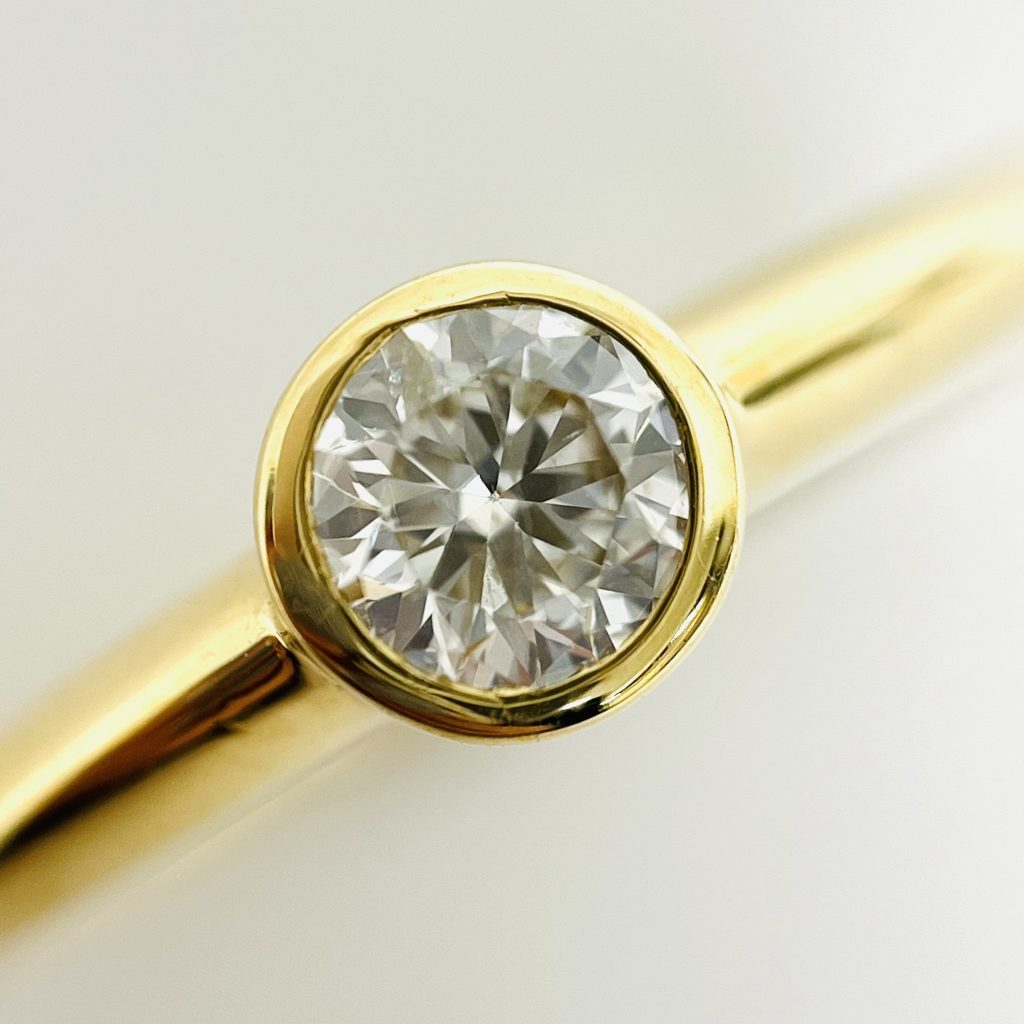 K18 ダイヤ0.3ct付リングの買取実績 | 買取専門店さすがや 