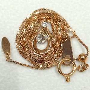 K18 ダイヤモンド ネックレス