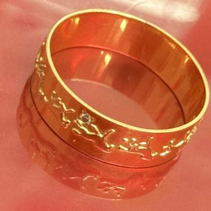 K18 ０.02ct メレダイヤリング 金 プラチナ 貴金属 地金 高価