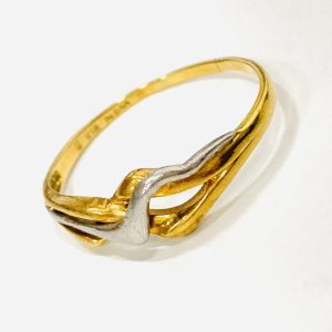 K18Pt900 コンビリング