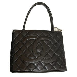 CHANEL キャビアスキン ハンドバッグ