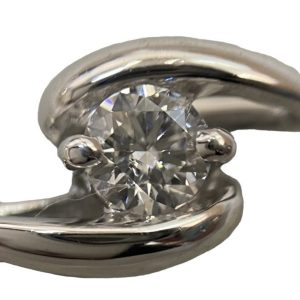 Pt900 0.25ct ネックレス