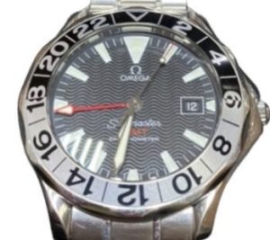 OMEGA オメガ シーマスター GMT