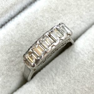 Pt850 プラチナ850 ダイヤリング 指輪