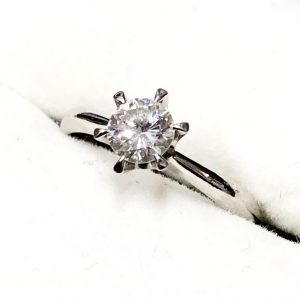 Pt900 ダイヤモンド リング