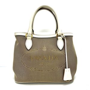 PRADA プラダ ロゴ ジャカード 2WAYバッグ