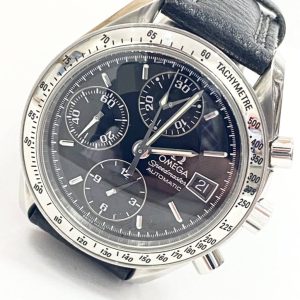 OMEGA SPEED MASTER オメガ  スピードマスター  自動巻き 黒文字盤