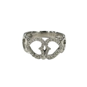 Pt900 メレダイヤリング