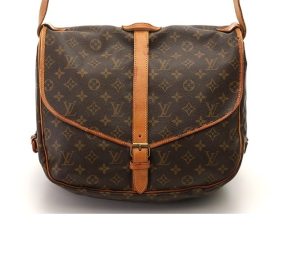 ルイヴィトン モノグラム ソミュール ショルダーバッグ