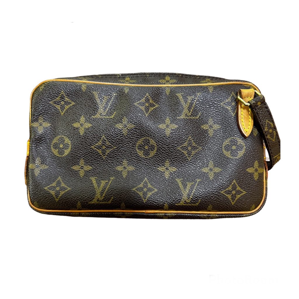 LOUIS VUITTON ルイ・ヴィトン モノグラム ポシェット・マルリーバンド 