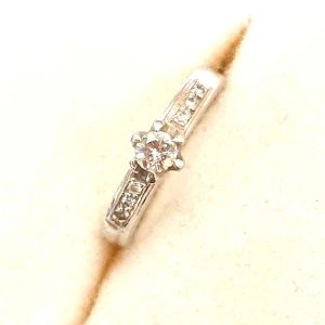 Pt900 ダイヤモンド 0.2ct リング