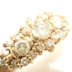 K18 リング メレダイヤ 0.83ct