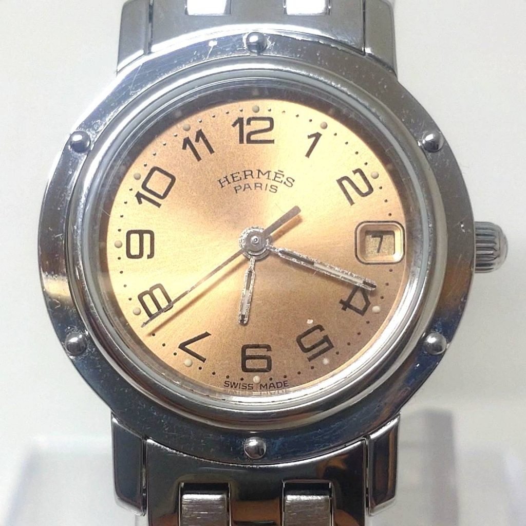 Hermès　エルメス　クリッパー　CL4.210　腕時計