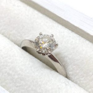 Pt900ダイヤリング　1.06ct