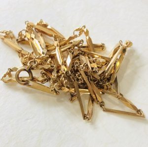 K18 切子ネックレス