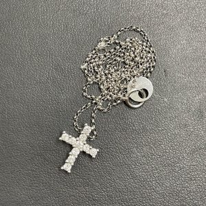 Pt900/Pt850 メレダイヤネックレス