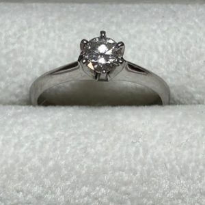 Pt900 ダイヤモンド 0.304ct リング プラチナ