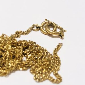 K18 ネックレス 破損あり