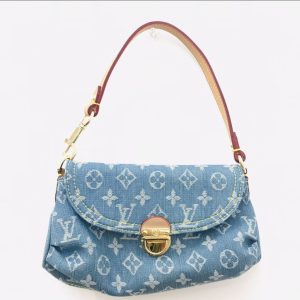 LOUIS VUITTON モノグラムデニム ミニプリーティ