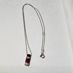 ネックレス ルビー ダイヤモンド プラチナ ジュエリー 宝石