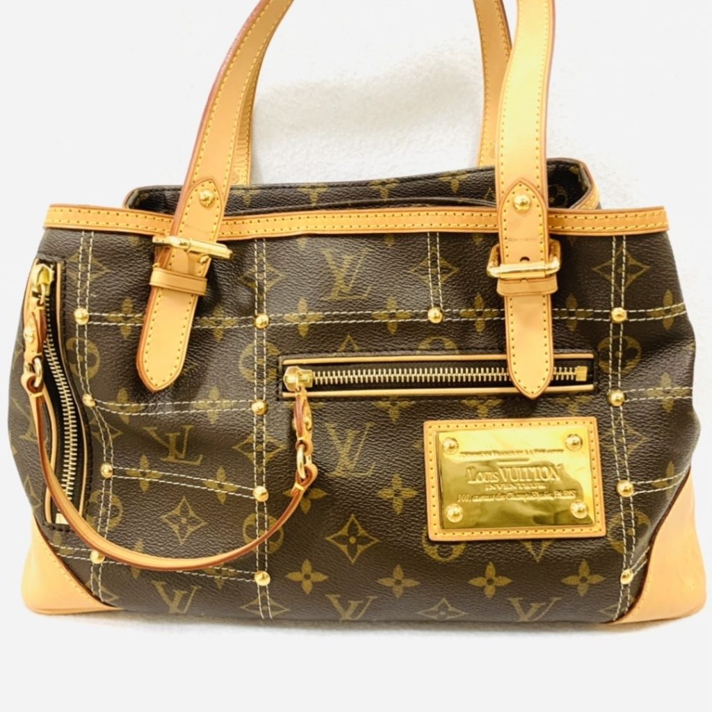 美品 ルイ ヴィトン モノグラム リヴェット M40140 ハンドバッグ バッグ LV 0019  LOUIS VUITTON