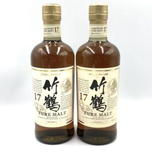 ニッカウヰスキー 竹鶴 17年 2本おまとめ