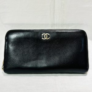 CHANEL(シャネル) ラウンドファスナー 長財布