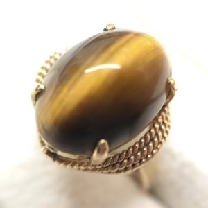 K18 (18金)  タイガーアイリング