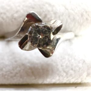 Pt850　プラチナリング　ダイヤモンド