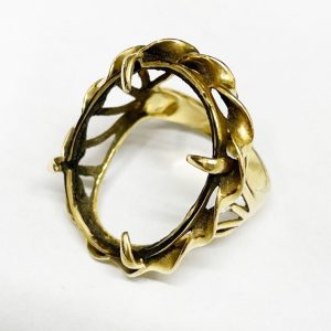 K18 壊れたリング アクセサリー