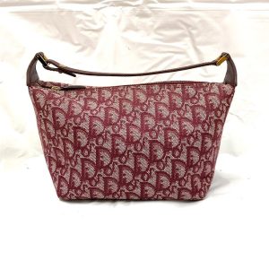 Christian Dior クリスチャンディオール トロッター ピンクポーチ