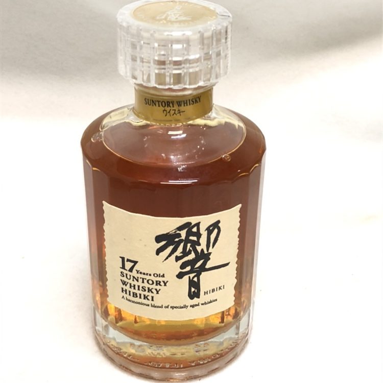 未開栓】SUNTORY 響 17年 180ml 裏ゴールド 43% ミニボトル - ウイスキー